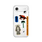 iPhone 17 Air Somewhere Clear Magsafe Şeffaf Telefon Kılıfı - SUMTHINCS