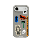 iPhone 17 Air Somewhere Premium Telefon Kılıfı Gri - SUMTHINCS