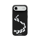 iPhone 17 Air Starry Bunnies Premium Telefon Kılıfı Siyah - SUMTHINCS