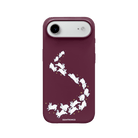 iPhone 17 Air Starry Bunnies Premium Telefon Kılıfı Bordo - SUMTHINCS