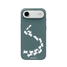 iPhone 17 Air Starry Bunnies Premium Telefon Kılıfı Pasifik Mavi - SUMTHINCS