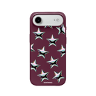 iPhone 17 Air Stars Premium Telefon Kılıfı Bordo - SUMTHINCS