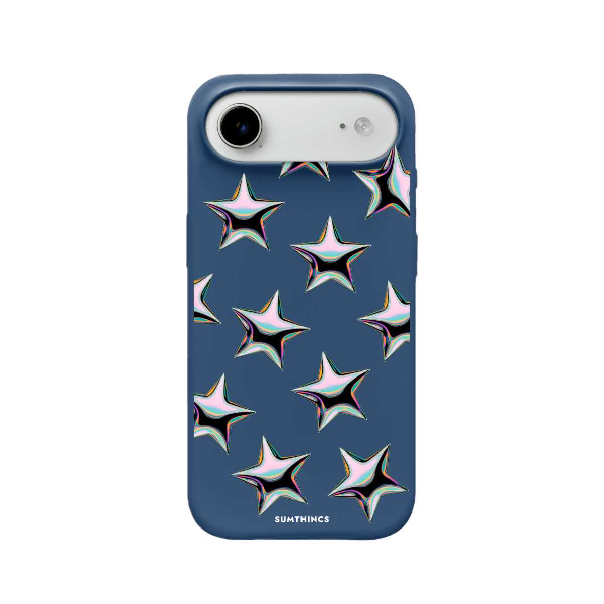 iPhone 17 Air Stars Premium Telefon Kılıfı Pasifik Mavi - SUMTHINCS