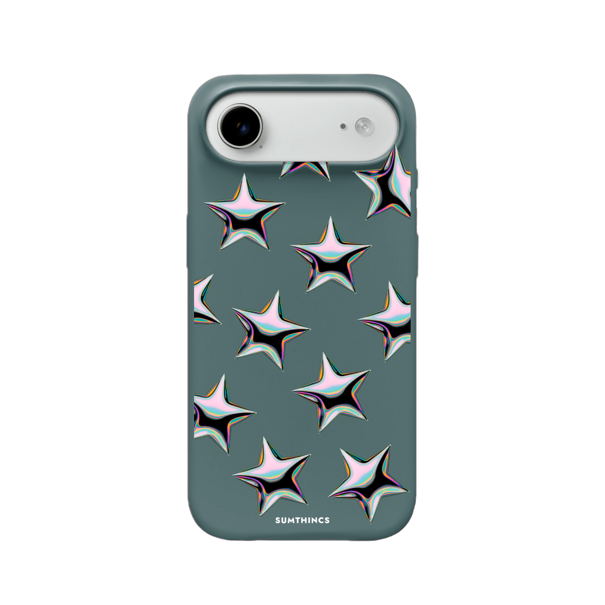 iPhone 17 Air Stars Premium Telefon Kılıfı Kaktüs Yeşili - SUMTHINCS
