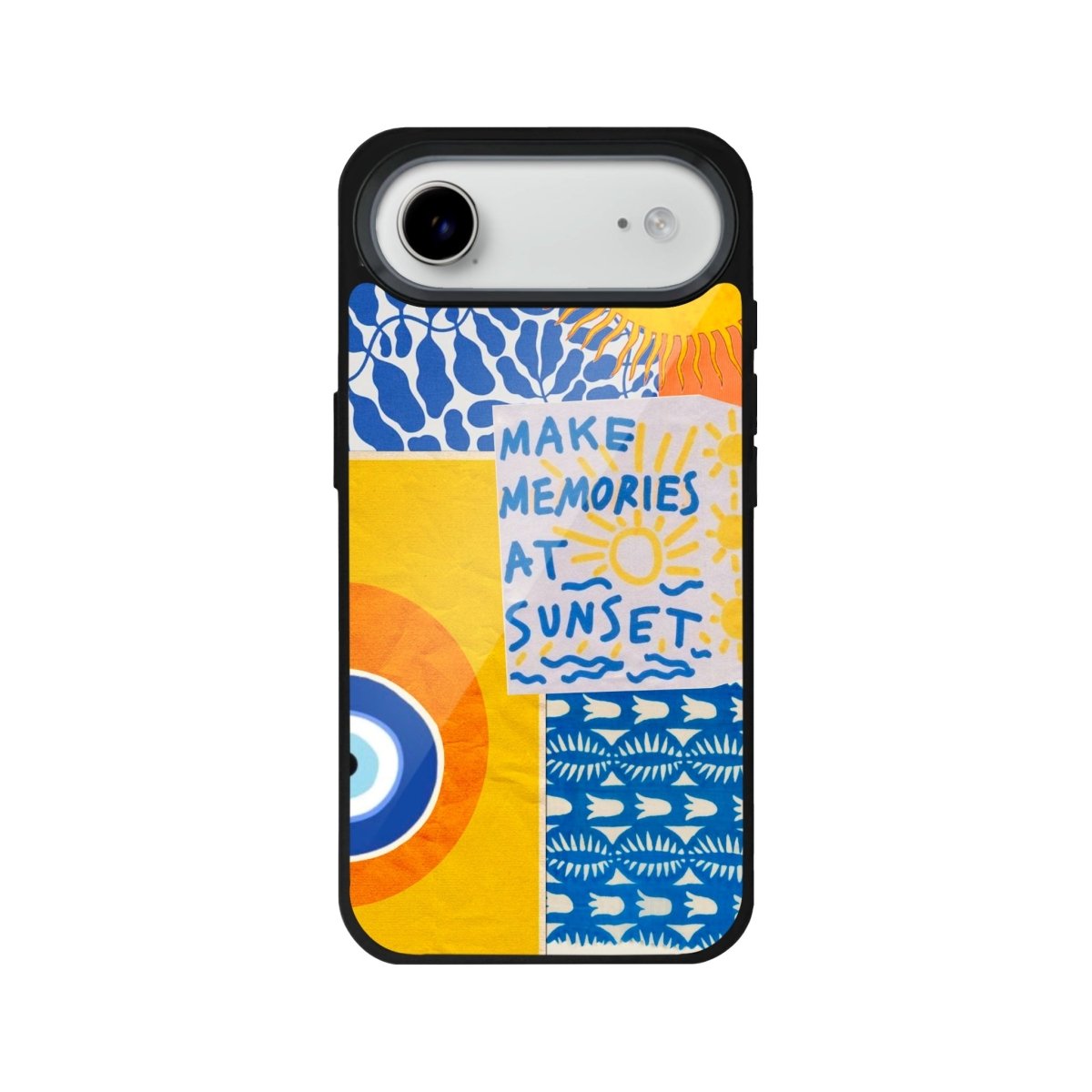 iPhone 17 Air Sunset Collage Glossy Cam Telefon Kılıfı - Sumthincs