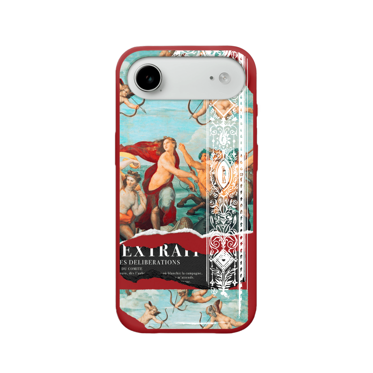 iPhone 17 Air Triumph of Galatea Premium Telefon Kılıfı Kırmızı - SUMTHINCS