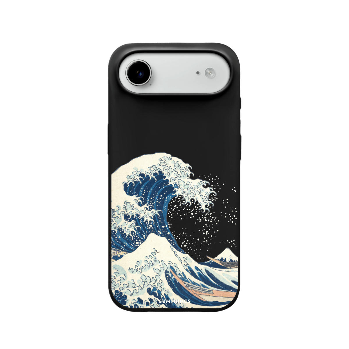 iPhone 17 Air Waves Premium Telefon Kılıfı Siyah - SUMTHINCS