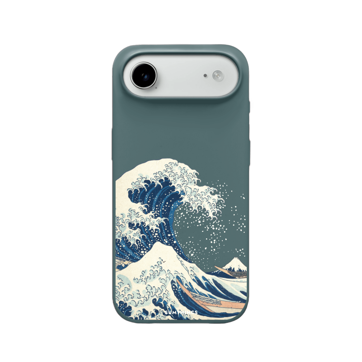 iPhone 17 Air Waves Premium Telefon Kılıfı Kaktüs Yeşili - SUMTHINCS