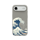 iPhone 17 Air Waves Premium Telefon Kılıfı Gri - SUMTHINCS