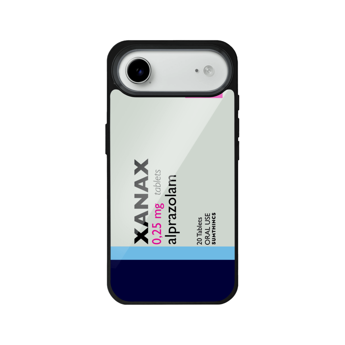 iPhone 17 Air Xanax Glossy Telefon Kılıfı - Sumthincs