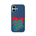 iPhone 17 All You Need is Love Premium Telefon Kılıfı Pasifik Mavi - SUMTHINCS