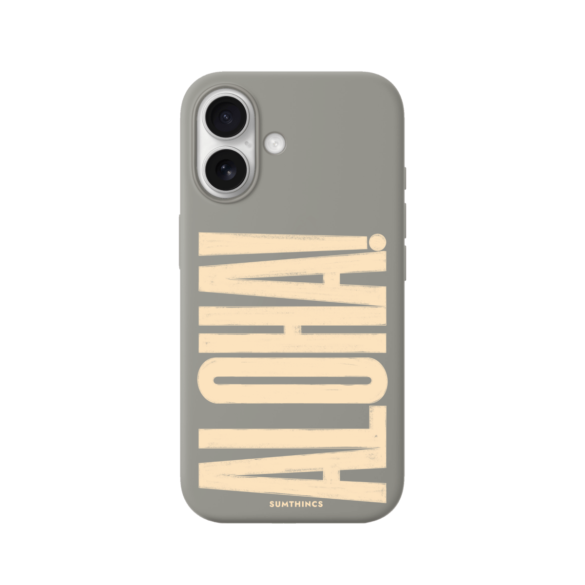 iPhone 17 Aloha Premium Telefon Kılıfı Gri - SUMTHINCS