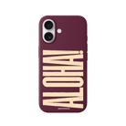 iPhone 17 Aloha Premium Telefon Kılıfı Bordo - SUMTHINCS