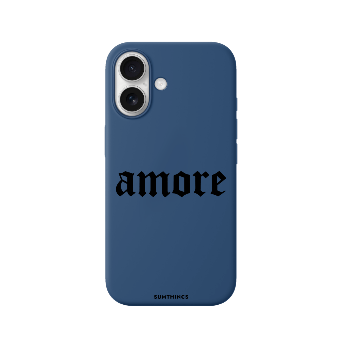 iPhone 17 Amore Premium Telefon Kılıfı Pasifik Mavi - SUMTHINCS