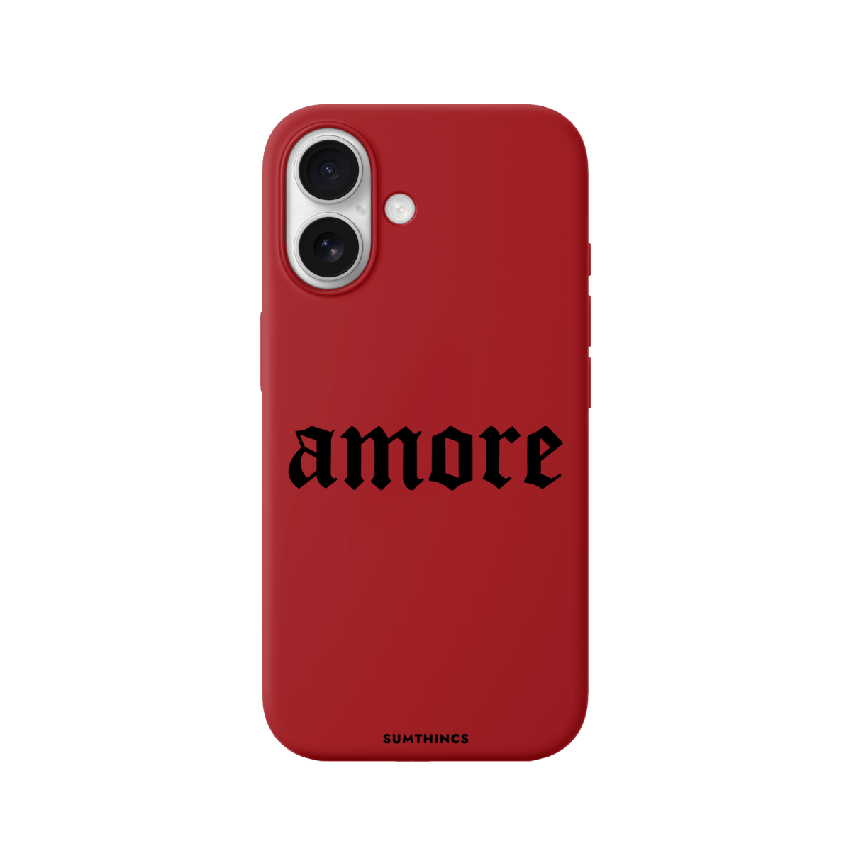 iPhone 17 Amore Premium Telefon Kılıfı Kırmızı - SUMTHINCS
