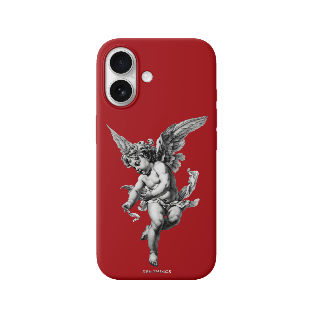 iPhone 17 Angel Premium Telefon Kılıfı Kırmızı - SUMTHINCS