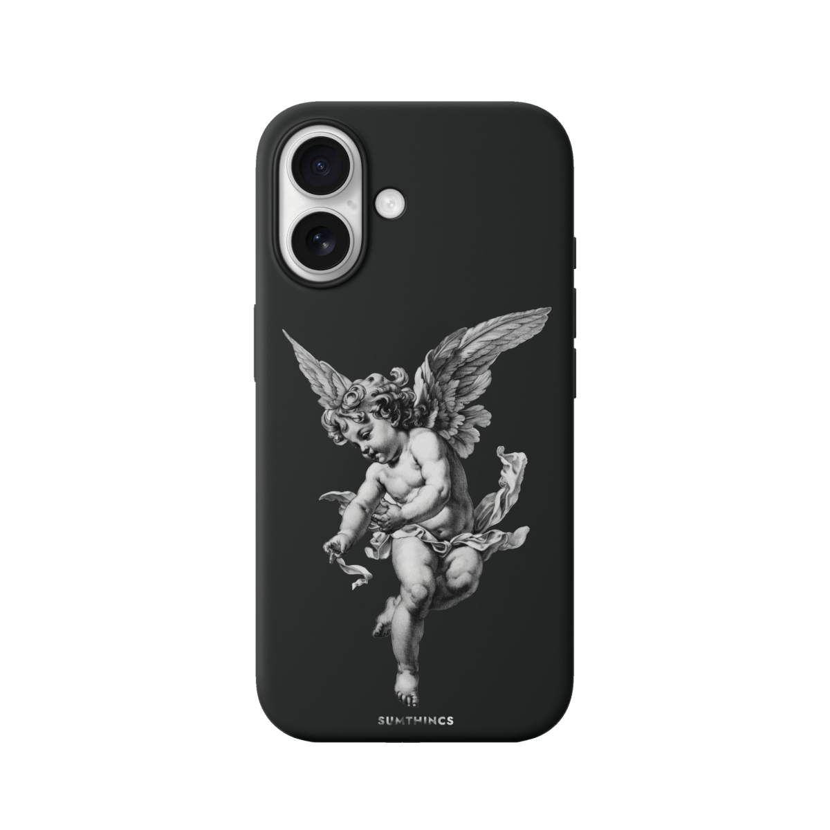 iPhone 17 Angel Premium Telefon Kılıfı Siyah - SUMTHINCS