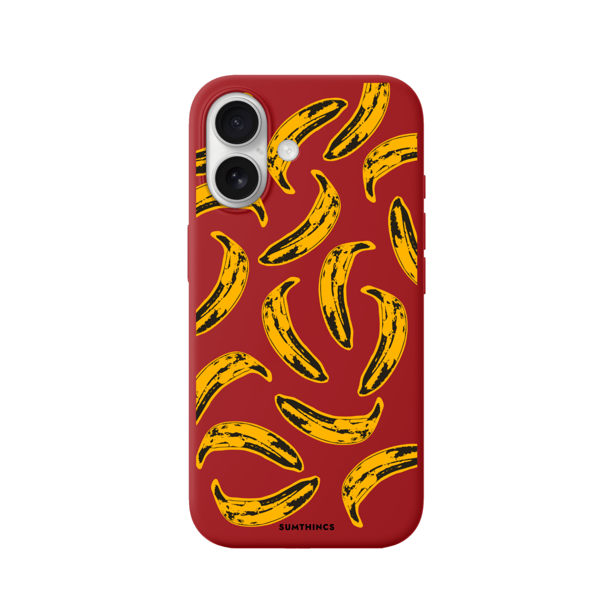 iPhone 17 Banana Premium Telefon Kılıfı Kırmızı - SUMTHINCS