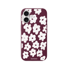 iPhone 17 Blossoms Premium Telefon Kılıfı Bordo - SUMTHINCS