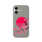 iPhone 17 Cherry Blossom Dawn Premium Telefon Kılıfı Gri - SUMTHINCS