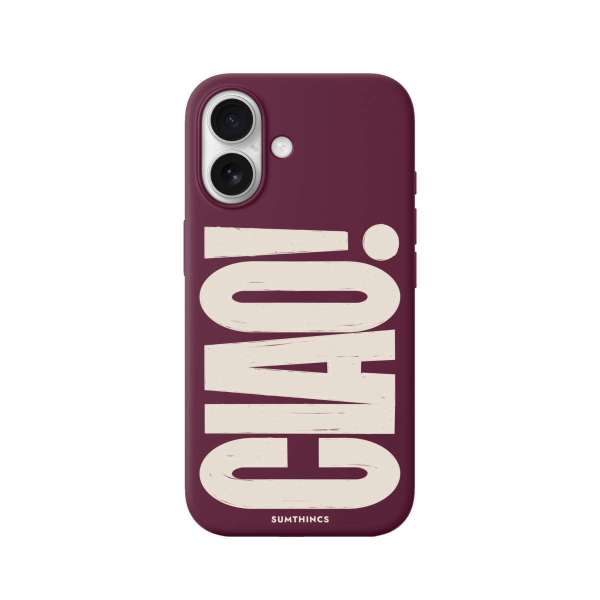 iPhone 17 CIAO! Premium Telefon Kılıfı Bordo - SUMTHINCS