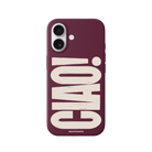 iPhone 17 CIAO! Premium Telefon Kılıfı Bordo - SUMTHINCS