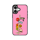 iPhone 17 Crossroad Leather Vegan Deri Telefon Kılıfı Pembe - SUMTHINCS