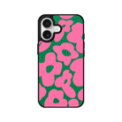 iPhone 17 Daisy Pop Leather Deri Telefon Kılıfı Yeşil - SUMTHINCS