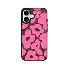 iPhone 17 Daisy Pop Leather Deri Telefon Kılıfı Bordo - SUMTHINCS