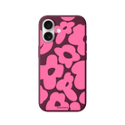 iPhone 17 Daisy Pop Premium Telefon Kılıfı Bordo - SUMTHINCS