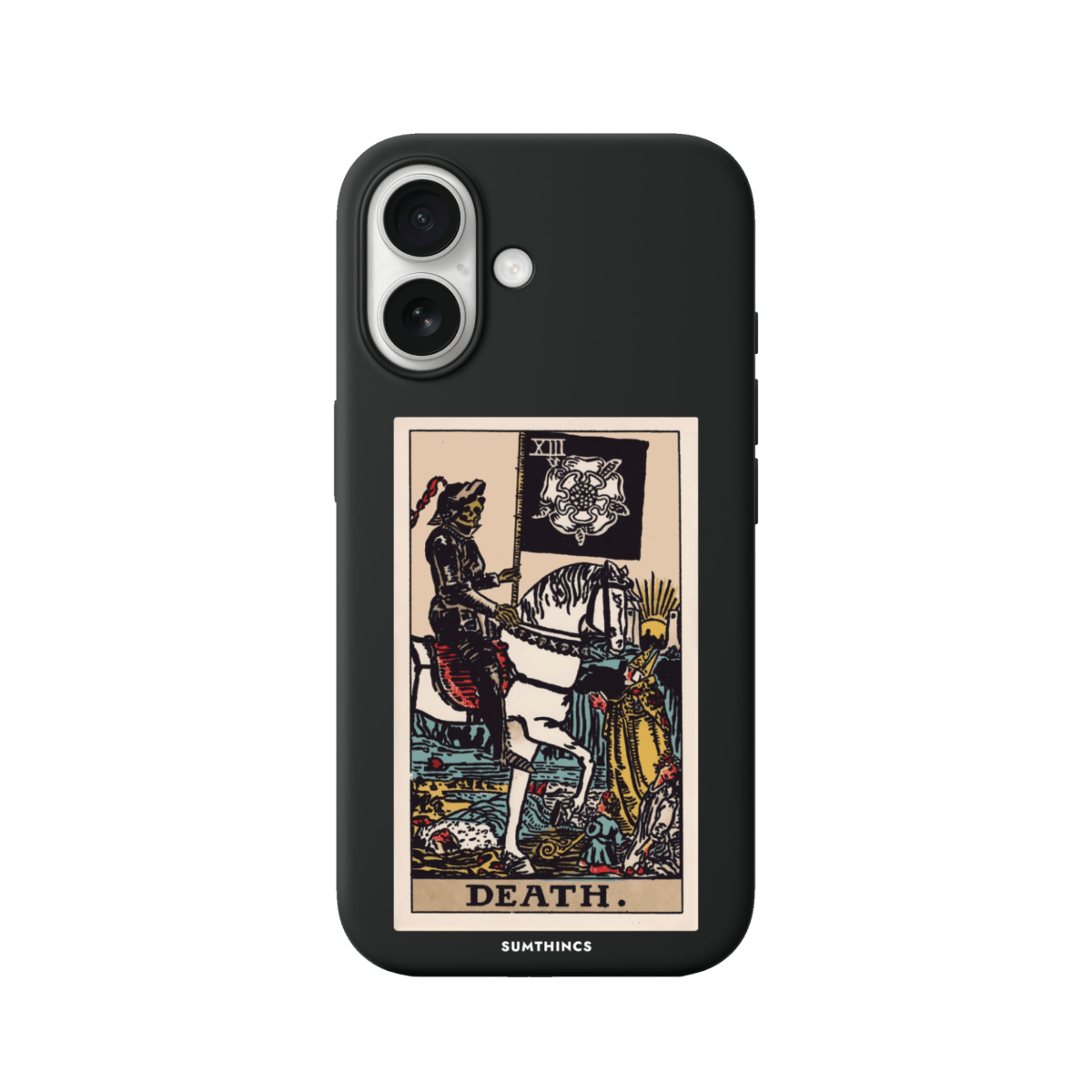 iPhone 17 Death Premium Telefon Kılıfı Siyah - SUMTHINCS