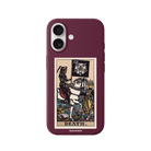 iPhone 17 Death Premium Telefon Kılıfı Bordo - SUMTHINCS