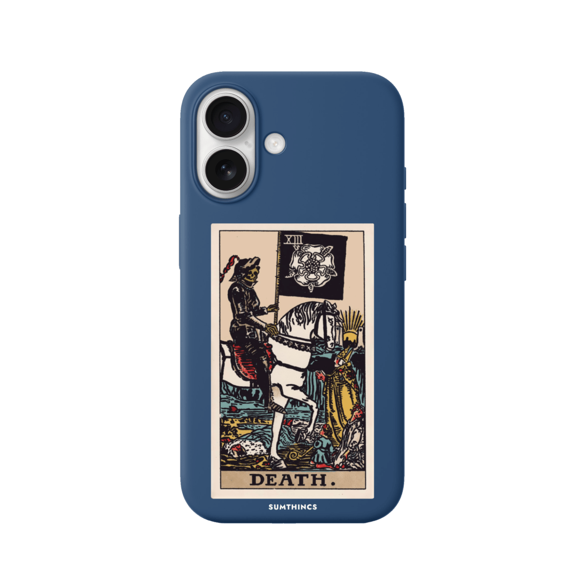 iPhone 17 Death Premium Telefon Kılıfı Pasifik Mavi - SUMTHINCS