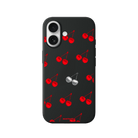 iPhone 17 Disco Cherry Premium Telefon Kılıfı Siyah - SUMTHINCS