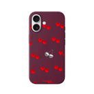 iPhone 17 Disco Cherry Premium Telefon Kılıfı Bordo - SUMTHINCS