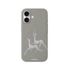 iPhone 17 Disco Deers Premium Telefon Kılıfı Gri - SUMTHINCS