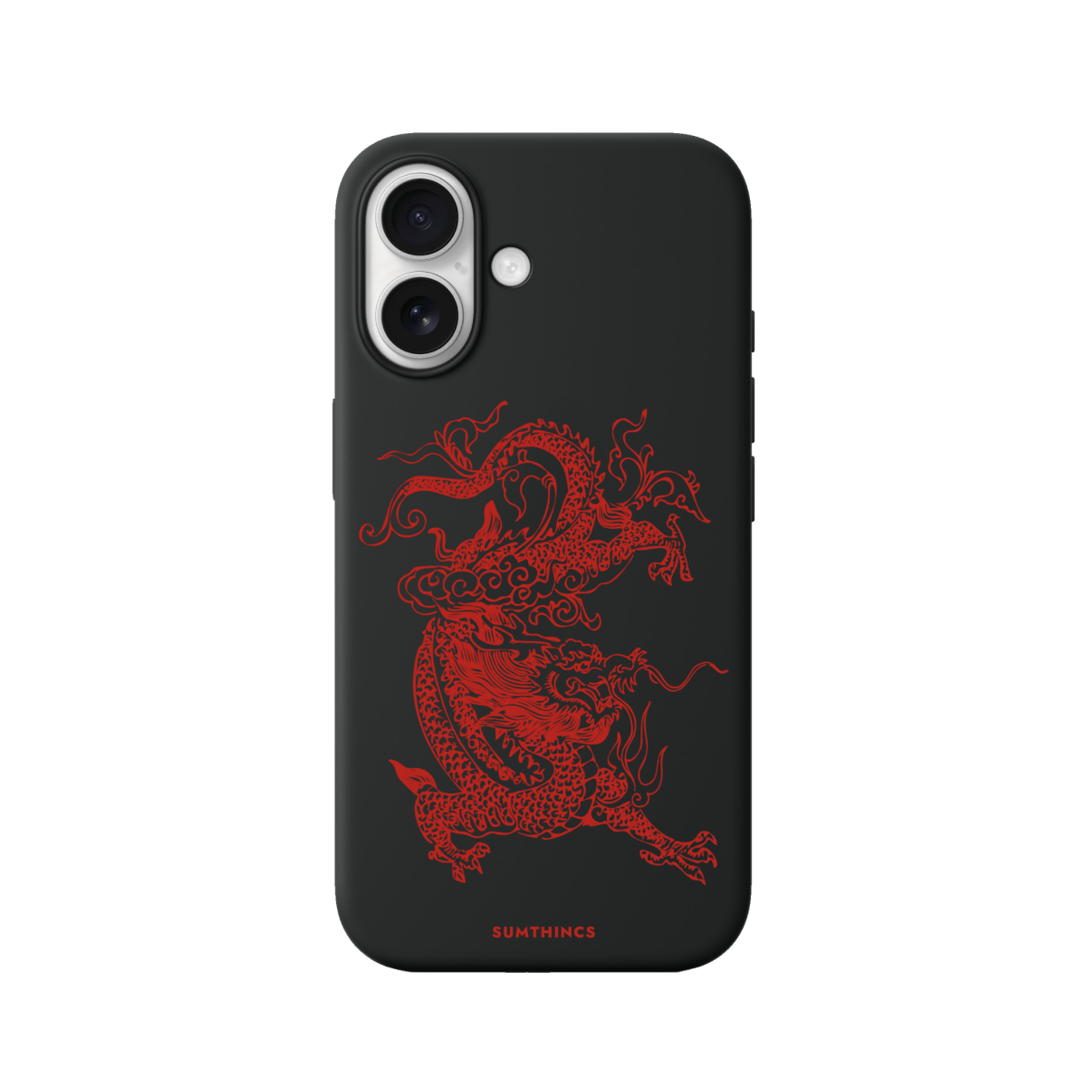 iPhone 17 Dragon Premium Telefon Kılıfı Siyah - SUMTHINCS