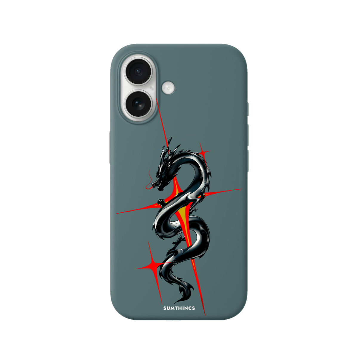 iPhone 17 Dragonflare Premium Telefon Kılıfı Kaktüs Yeşili - SUMTHINCS