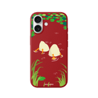 iPhone 17 Ducks Premium Telefon Kılıfı Kırmızı - SUMTHINCS