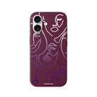 iPhone 17 Faces Premium Telefon Kılıfı Bordo - SUMTHINCS