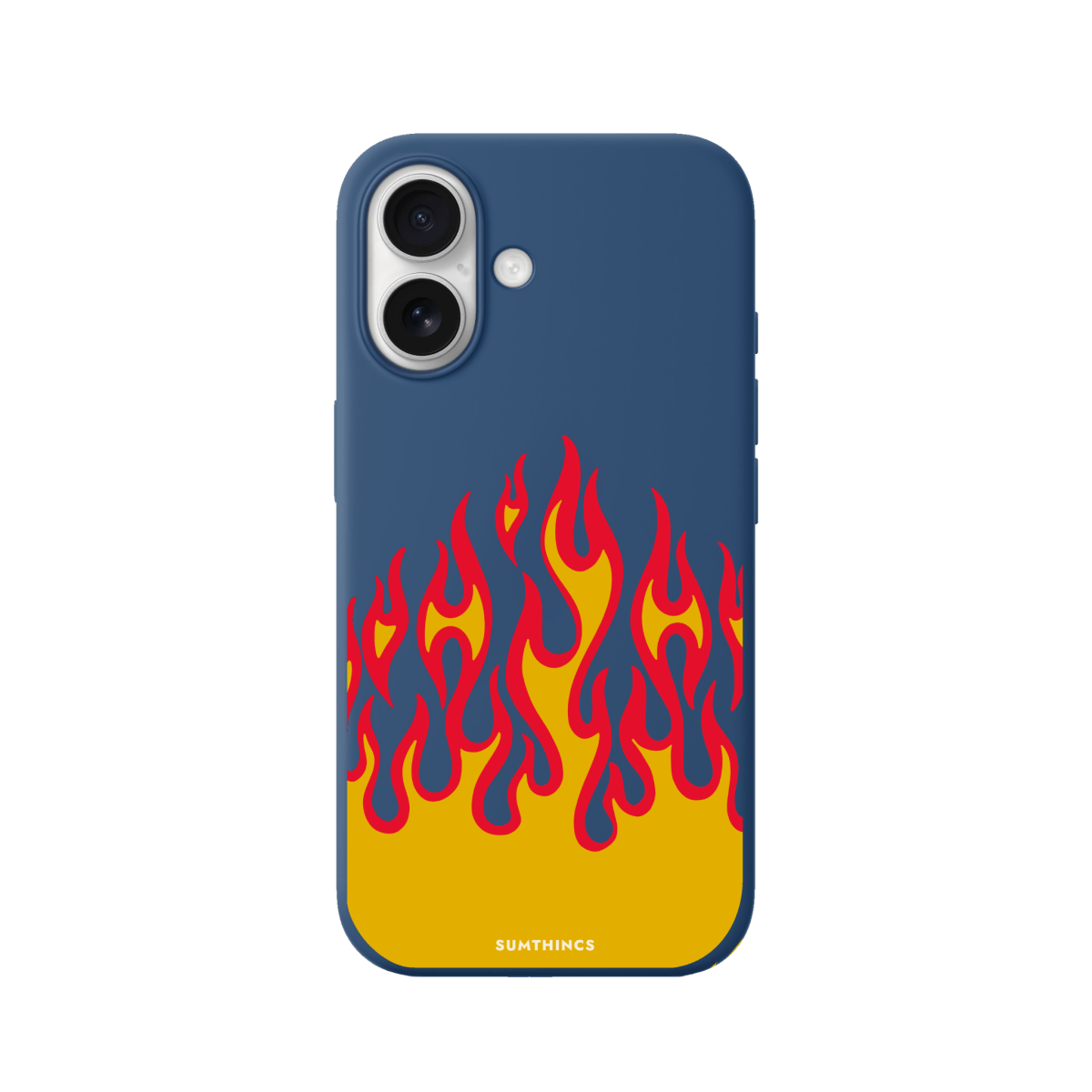 iPhone 17 Flamme Premium Telefon Kılıfı Pasifik Mavi - SUMTHINCS