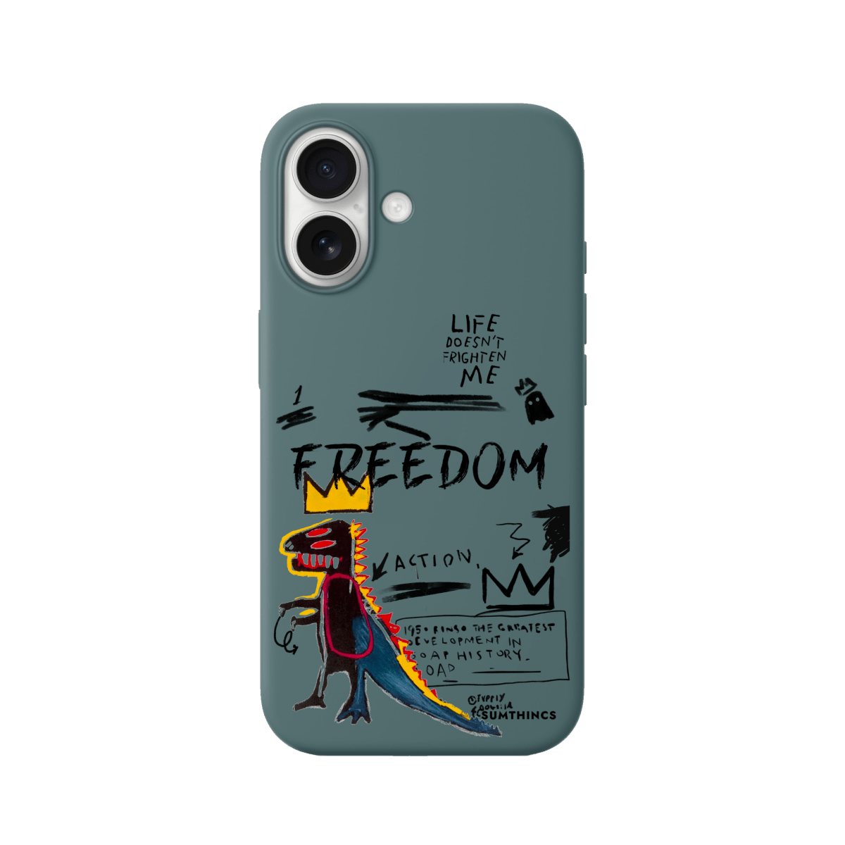 iPhone 17 Freedom Premium Telefon Kılıfı Kaktüs Yeşili - SUMTHINCS