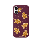 iPhone 17 Gingerbread Man Premium Telefon Kılıfı Bordo - SUMTHINCS