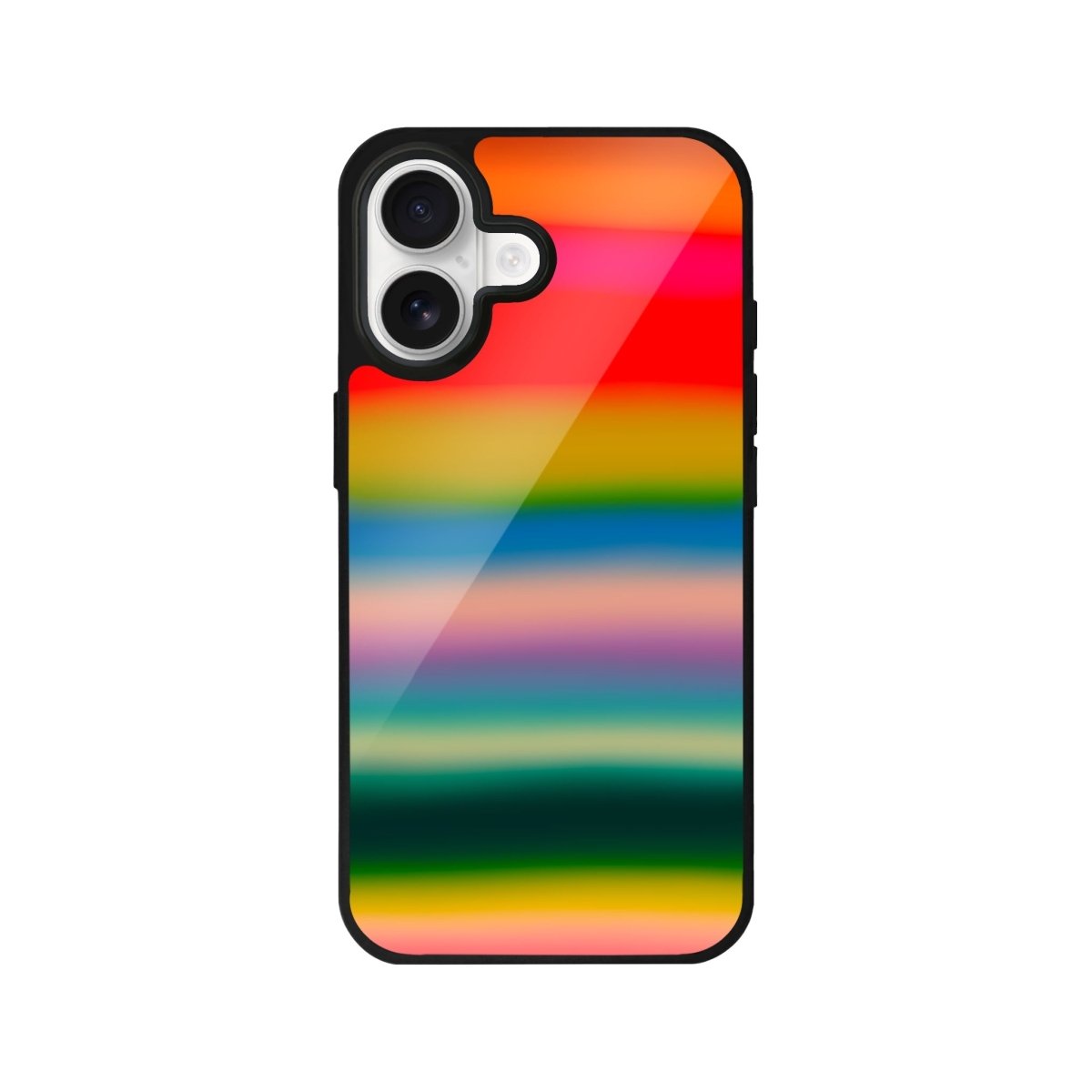 iPhone 17 Gradient Glow Glossy Cam Telefon Kılıfı - Sumthincs