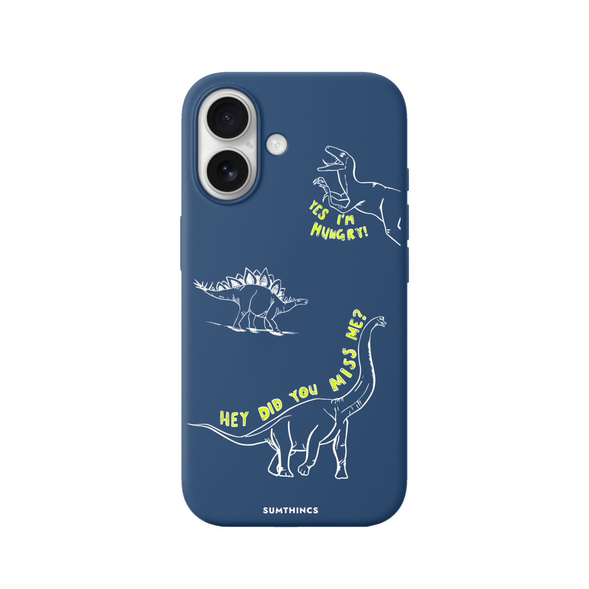 iPhone 17 Hey Did You Miss Me? Premium Telefon Kılıfı Pasifik Mavi - SUMTHINCS