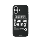 iPhone 17 Human Being Premium Telefon Kılıfı Siyah - SUMTHINCS