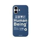 iPhone 17 Human Being Premium Telefon Kılıfı Pasifik Mavi - SUMTHINCS