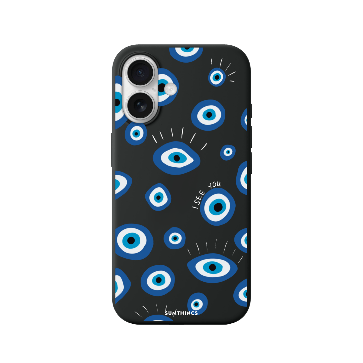 iPhone 17 I See You Premium Telefon Kılıfı Siyah - SUMTHINCS