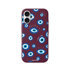 iPhone 17 I See You Premium Telefon Kılıfı Bordo - SUMTHINCS