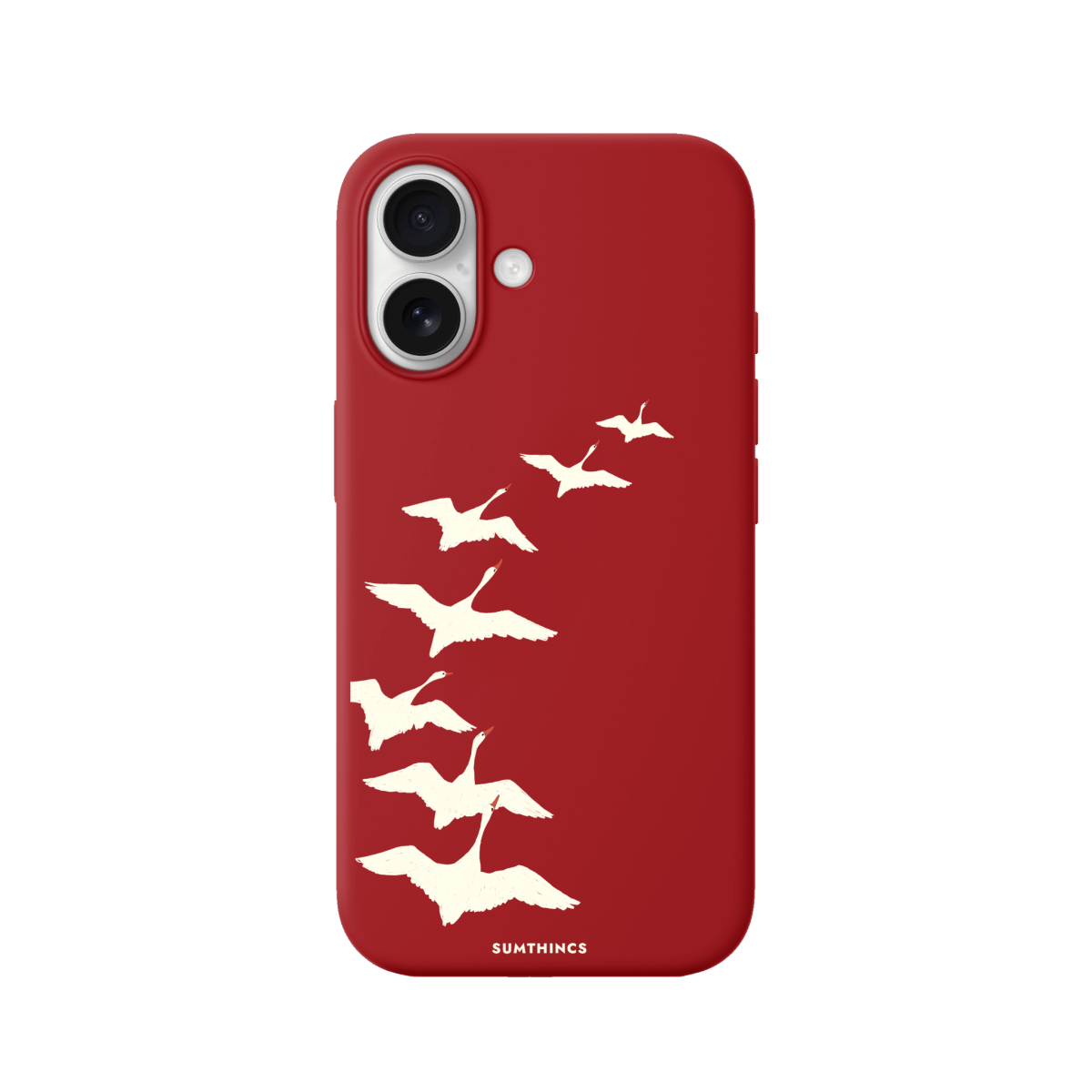 iPhone 17 Journey Premium Telefon Kılıfı Kırmızı - SUMTHINCS
